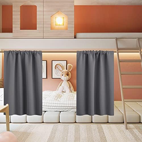 RYB HOME Basement Bathroom Kitchen Cafe Blackout Privacy Curtains...