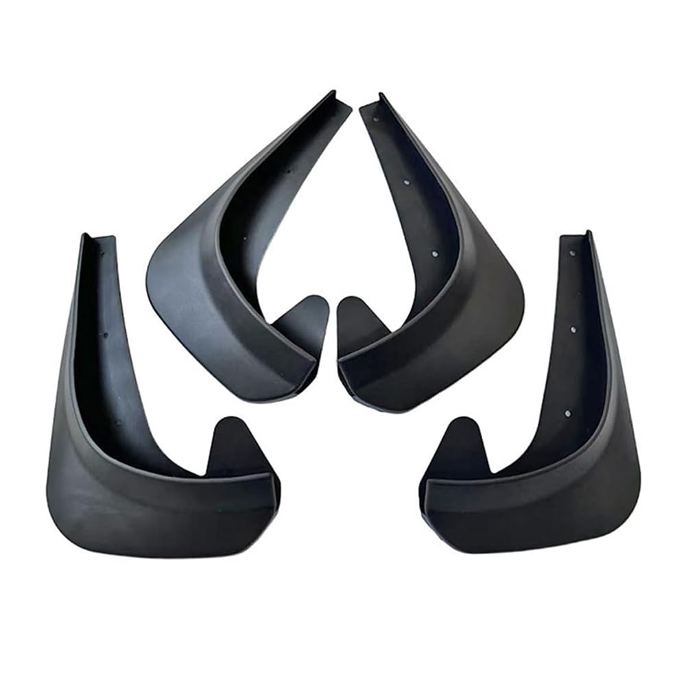 XCAXQGIBL 4 Pcs Mudguard Cover, for Ford Fiesta MK8 Hatchback 2017-2022 Mudflaps, Wheel Baffle Protection, Strong Toughness, Easy Installation, Mudguard Dirty Traps