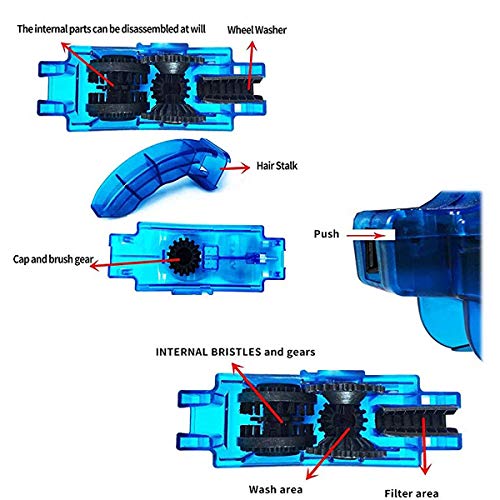 Dongchen Pulisci Catena Bici, Kit Pulizia per