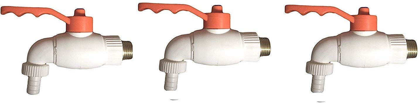 Edge Decor�� Set of 3 PVC Heavy Garden Outdoor Tap (B08BFBY4JT) Amazon Price History, Amazon Price Tracker