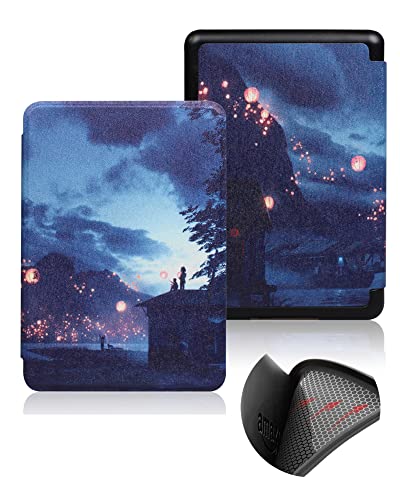 enoxboo Kindle Paperwhite �� 12 ���� (2024 �N����) ����� Kindle Colorsoft Signature Edition (2024 �N����) �p�P�[�X�A�����X���[�v/�E�F�C�N�@�\�t�� 7 �C���` �J�o�[