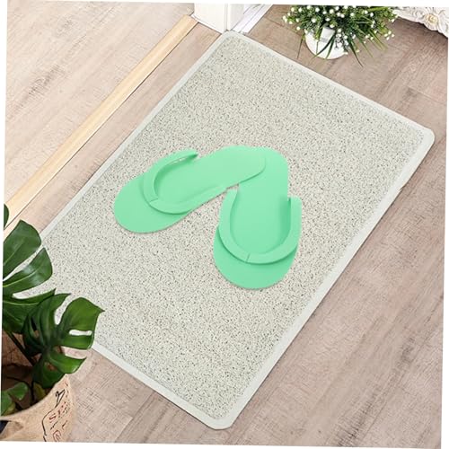 ERINGOGO 12pairs Disposable Manicure Slippers Quick Dry Non-slip Home Slippers for Women Hotel Spa Use Foldable Comfortable Eva Material4