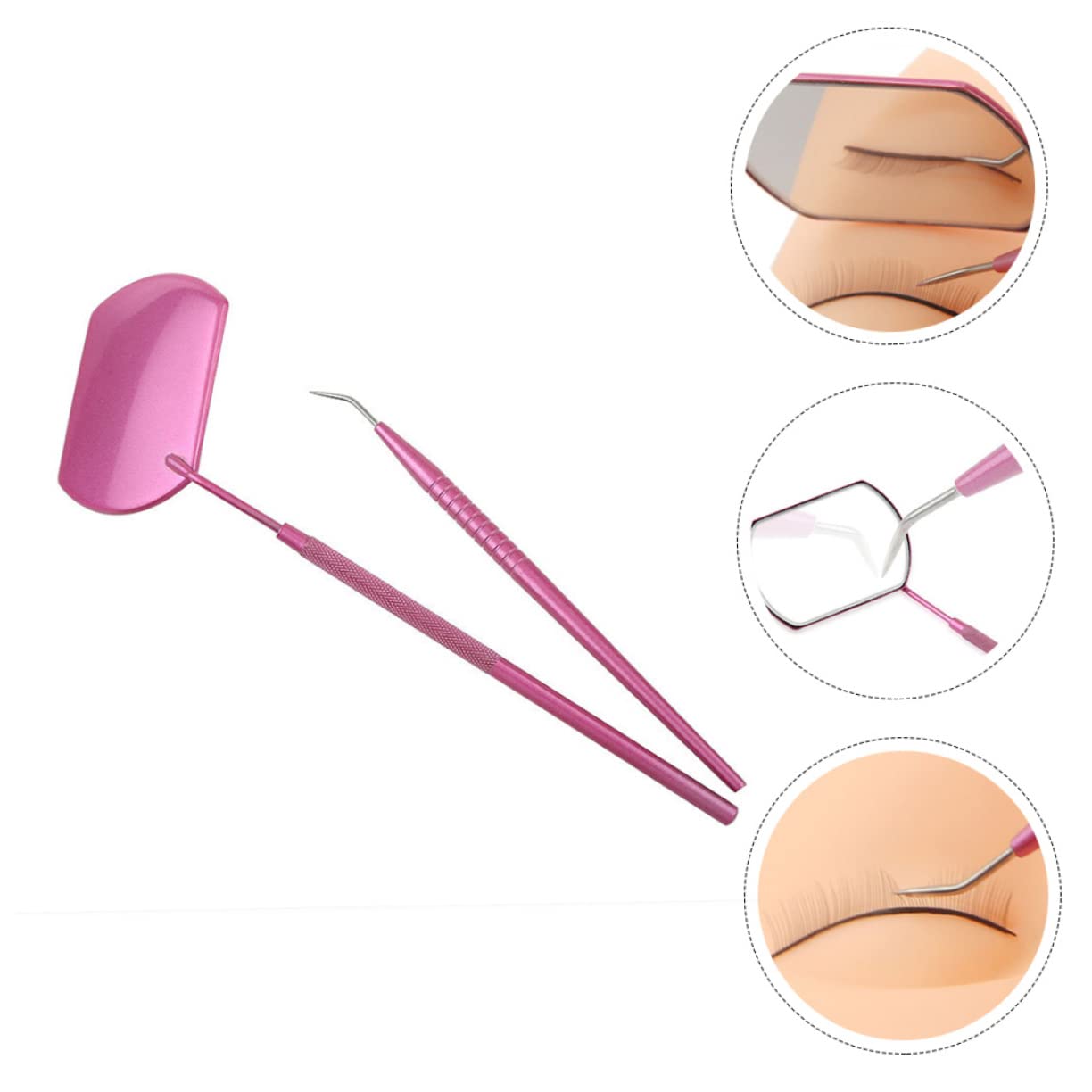 minkissy 3sets Per Extension Inossidabile Kit Grafting Facile Trasportare Design e Precisi Accessori Per Professionisti Della