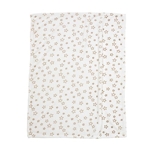 Alvi Microfaser Decke Stars beige 75x100cm