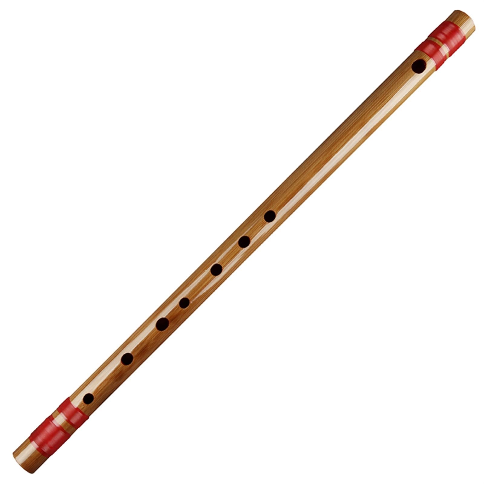 Général Pour Les Débutants Professionnels Flûte Trois Couleurs 7/8 Instrument À Vent En Bambou flûte de bambou Instrument (Color : 7 hole)