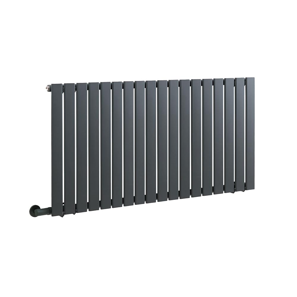 Milano Anthracite 1000W Single Flat Panel Electric Radiator 635 X 1190Mm