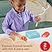 Fisher-Price Wood Toddler Toys Ocean Musical Instruments Set, 6 Wooden Pieces for Creative Play Preschool Kids Ages 2+ Years