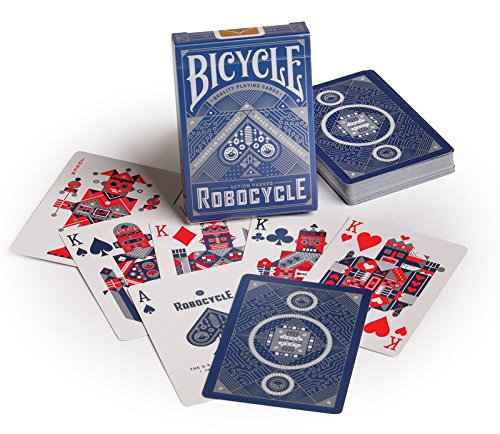 Bicycle Robocycle Naipes Póker miniatura 2