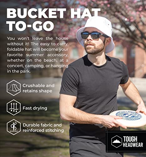 Image of Summer Bucket Hat for Women - Fisherman Hat - Beach Bucket Hats for Men - Women's Summer Hat - Bucket Sun Hats for Protection