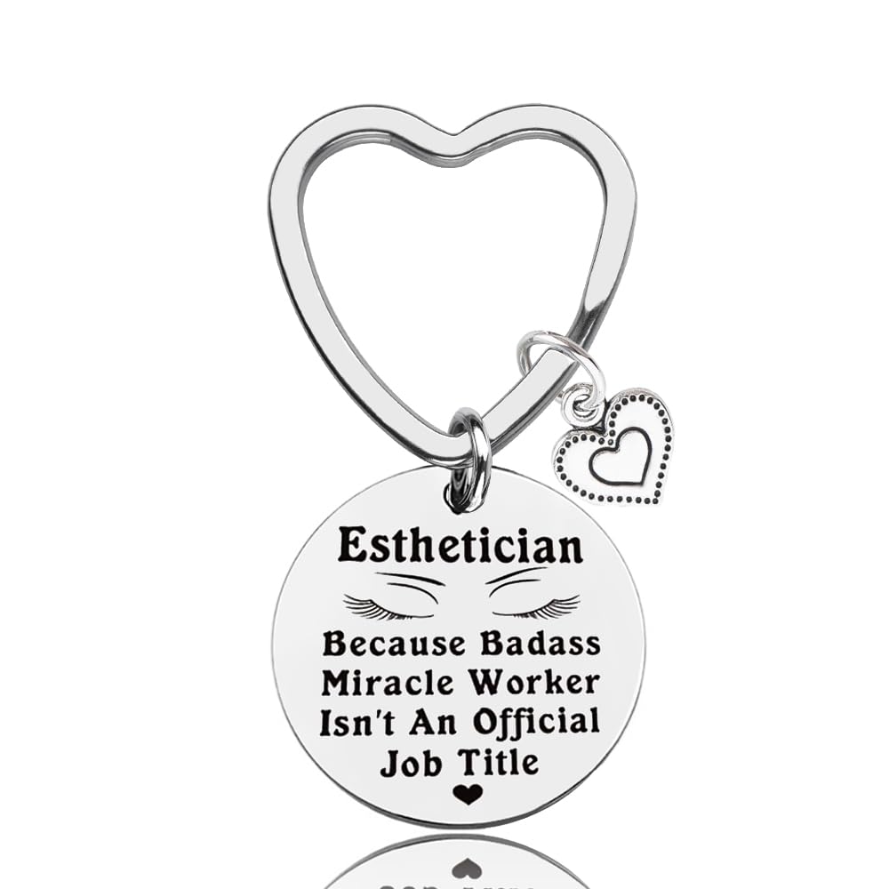 Beautician Esthetician Birthday Gifts for Makeup Artist Gifts for Women Aesthetician Thank You Gifts for Makeup Artist Makeup Keychains Gifts for Cosmetologist Best Friend Makeup Lover Gift Ideas