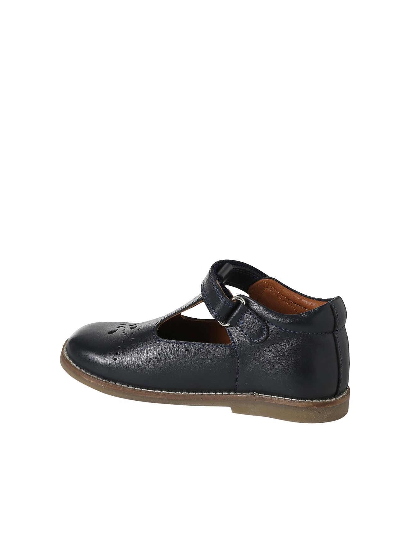 Vertbaudet Spangenschuhe aus Leder Mädchen, Klett