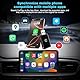 Wireless CarPlay Adapter,2025 Upgrade 5 Ghz WiFi CarPlay Dongle Konvertiert Kabelgebunden zu Kabellos mit USB,Mini Stabiler CarPlay Wireless Adapter kompatibel mit iPhone iOS 10+ und Autos mit CarPlay