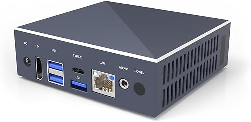 YanKe Mini PC con Windows 11, Intel N5095 Mini Computadoras (Turbo 2.9GHz), Extensible 8GB RAM 256GB SSD Micro Computadoras de escritorio, 4K HDMI