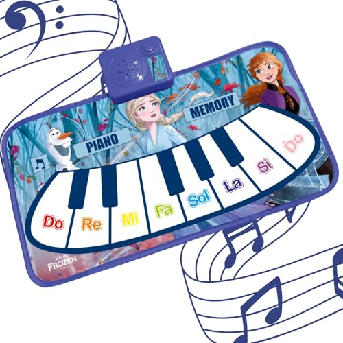 Image of Estilo Floor Piano Mat for Kids & Toddlers | Baby Playing Mat with Music 11 Keys | Musical Toy Gift for Boys & Girls Age for 1-6 | Engaging Keyboard for Toddlers (Frozen)