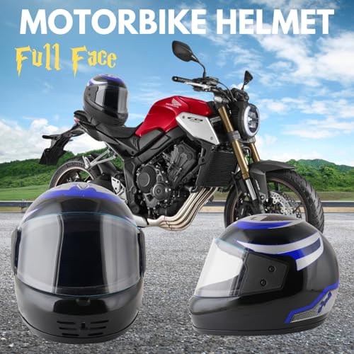 Image of Sage Square Audi Kimi Full Face Helmet | ISI Certified | Clear Visor | Ultra Comfort Inner Padding Extra Comfort & Stylish