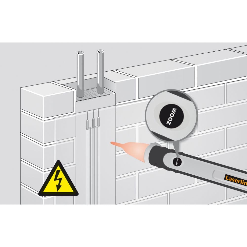 Laserliner ActiveFinder Plus Nero, Bianco tester di elettricità