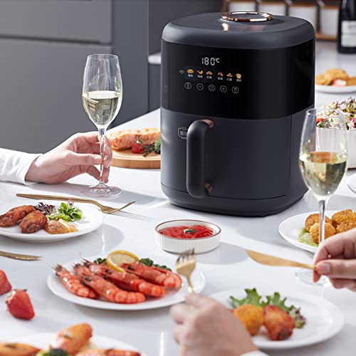 AMLILY 220V 3L Home Electric Air Fryer Ölfreie Lebensmittel Frittiermaschine Automatische Pommes Frites Backofen… – Bild 3