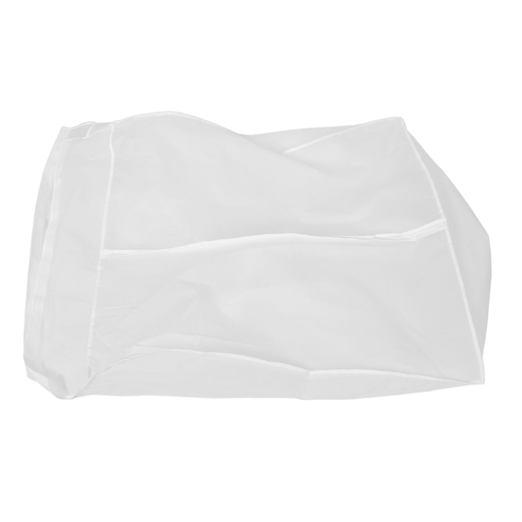 Funda Protectora y Guardar Trajes o Prendas Suspendidas para Color Claro Ropa de Peva Plegable y Reutilizable en Guardar Trajes o Prendas Suspendidas Adecuada para Almacenamiento en Armarios