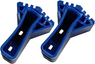 NUSITOU 2 Pçs Tampa Do Pé Da Escada Escada Telescópica Acessórios Azuis Tampas Do Pé Da Escada Tampa Pés Da Escada Segura Tampa Da Escada Do Sótão Escada Telescópica Escada Comum