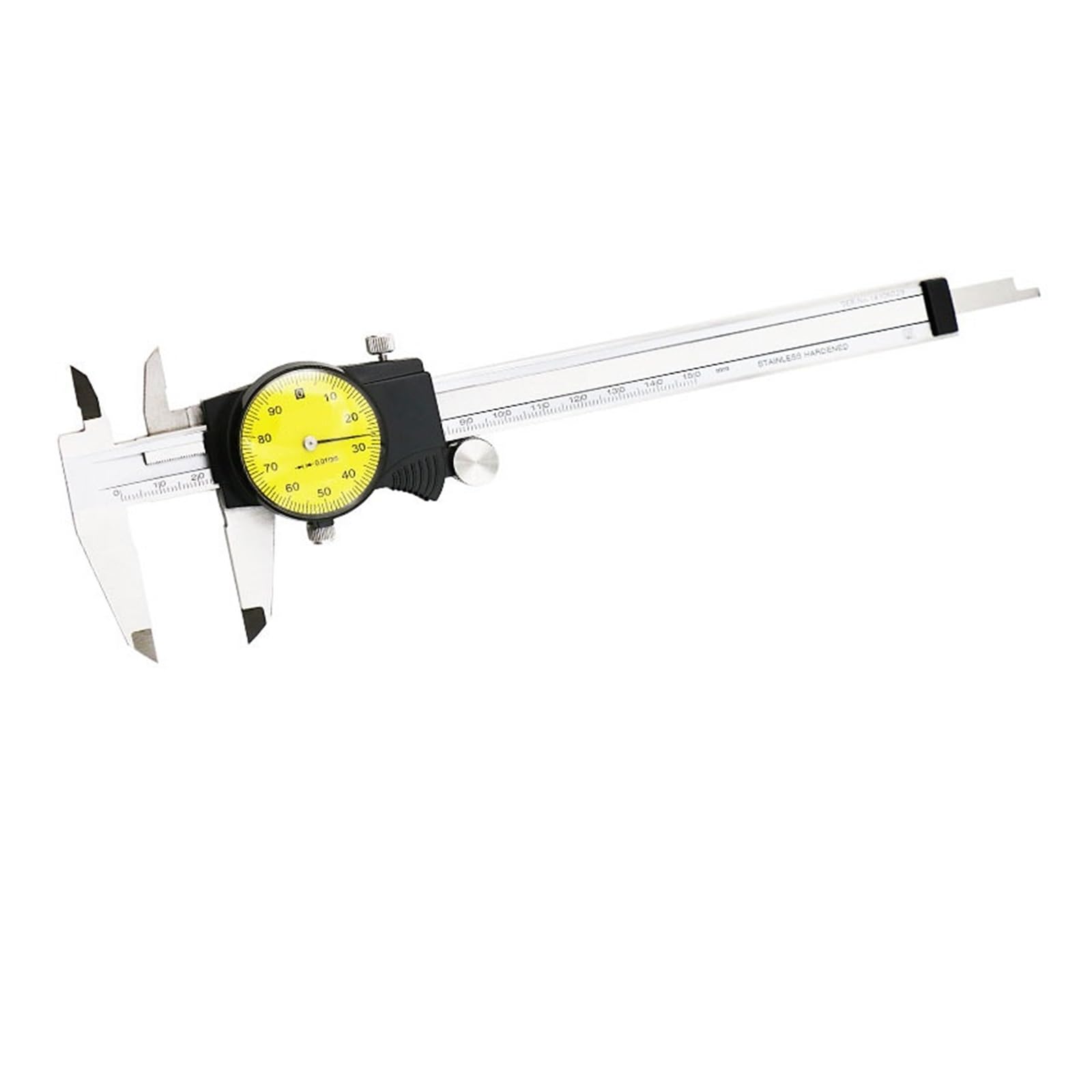 SWENEEN 0-150 Mm Metric Gauge Measuring Tool Dial Vernier Caliper Shock-Proof Vernier Caliper 0.01 Mm,0-150mm 0.01mm