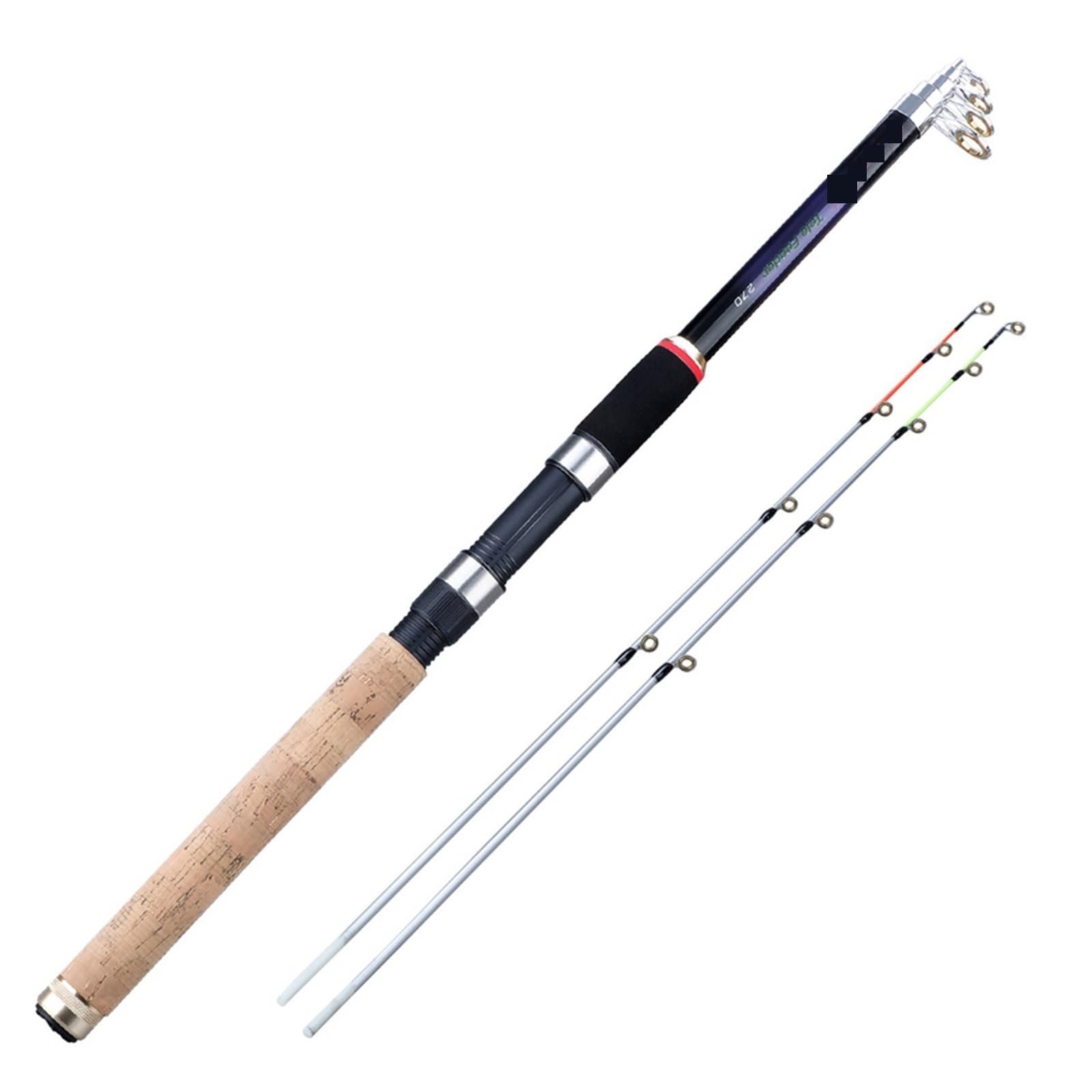 RAHBI 2.7m-3.3m Podajnik Wędka Przenośny Teleskopowy Wędka Z Włókna Węglowego Spinning Karpia Wędka Tackle leisurely (Size : 2.7 m)
