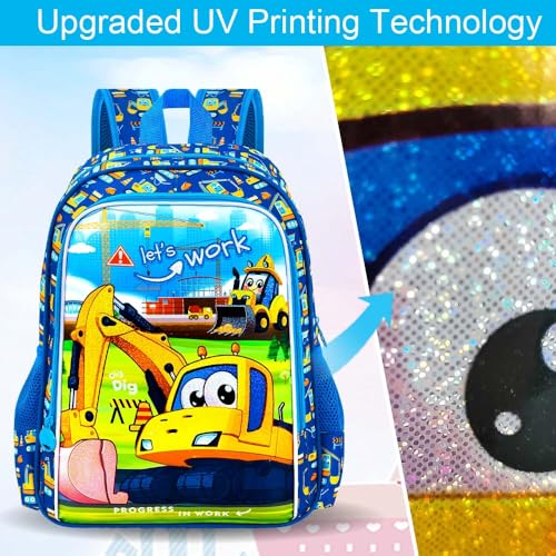 Image of 3PCS Dinosaur Backpack for Boys, 16 Inch Kids Water Resistant Preschool Elementary Kindergarten Bookbags and Lunch Box | Kids