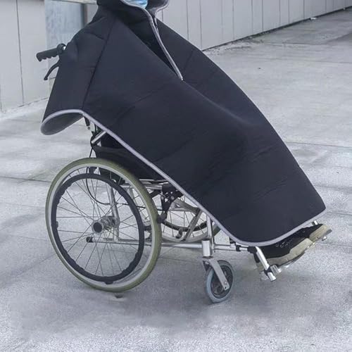 Funda universal para silla de ruedas, protección y calidez para todo tipo de clima, para adultos y personas mayores en condiciones frías y lluviosas