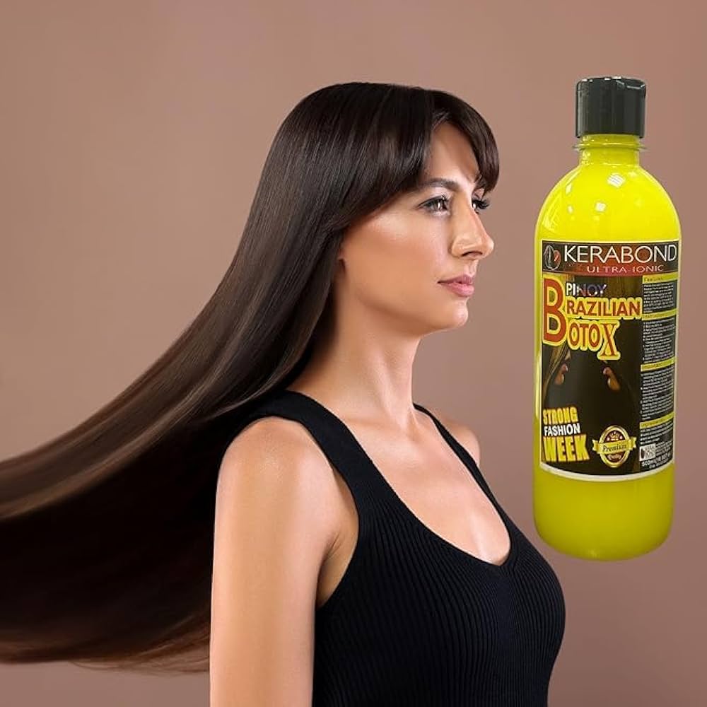 スタイリング剤 KERABOND Pinoy Brazilian BotoX500ml 4set KER A BOND Ultra-Ionic Pinoy Brazilian Hair Botx ,500ml – D