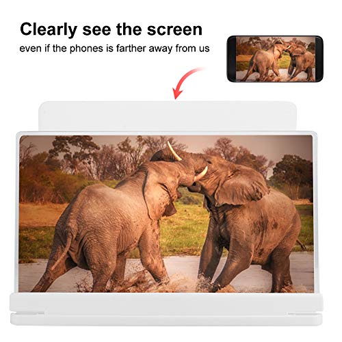 image for ROSEBEAR Mobile Phone Screen Magnifier, 12inch Foldable Magnifing Proj