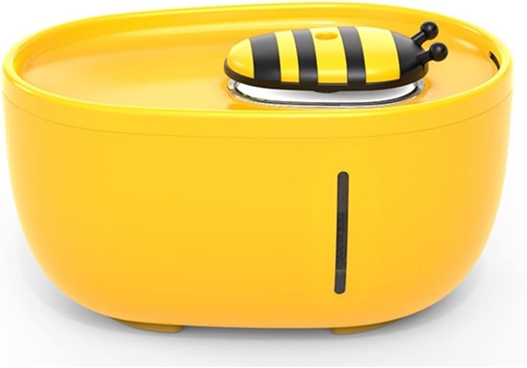 Dog Water Bowl Dispenser Cat Water Fountain Automatic Filter Drinking Dispenser USB Electric Mute Honey Bee Drinker Bowl Auto Feeder Pet Items