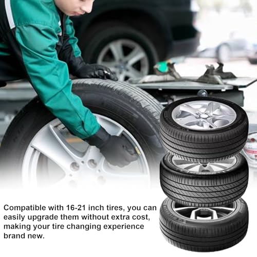 Image of Sporacingrts Upgraded Manual Tire Changer Duck Head Kit with Silver Cone - Universal Compatible with Most Car Tires, Durable and Easy to Use