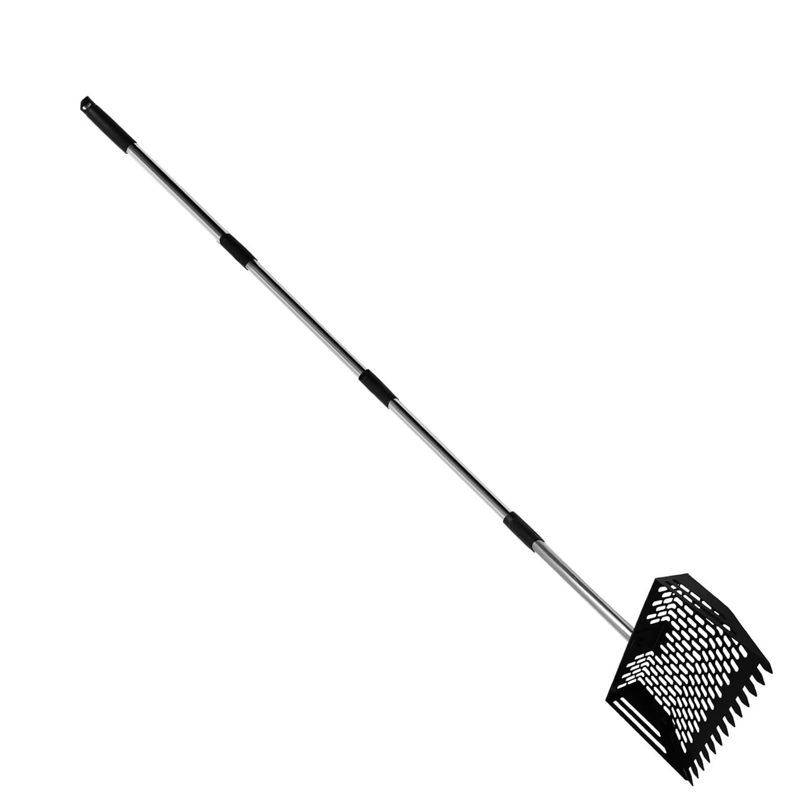 Ljmyy Adjustable Chicken Manures Scoops Ergonomic Handle Chicken Waste Shovel for Poultry Coops and Maintenance