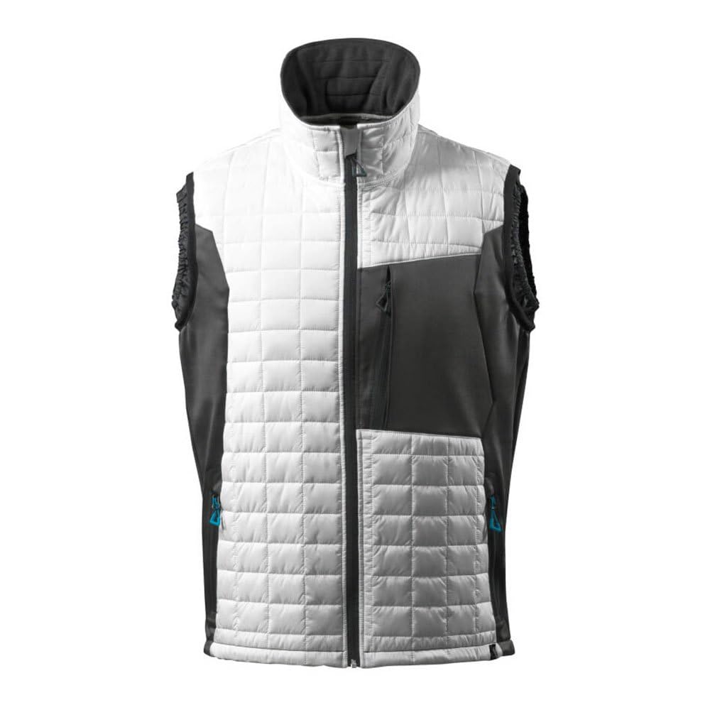 Mascot 17165-318-0618-2XL Thermoweste Mit Climascot Größe in Weiß/dunkel anthrazit, 2XL