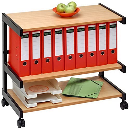 Hammerbacher Bürowagen 18B3 Buche/Schwarz Cover