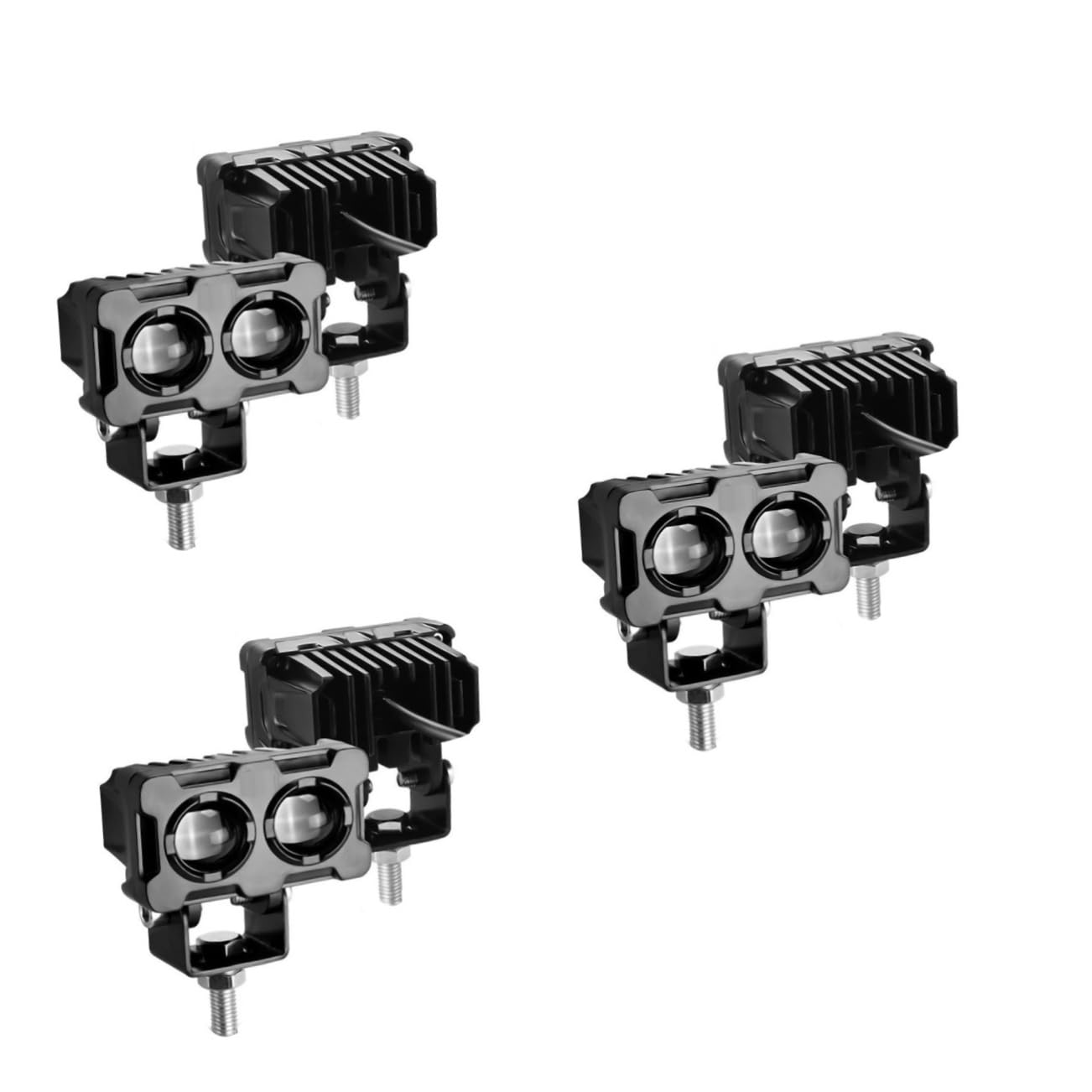 Éclairage led de projecteur étanche vtt pour voir et être vu - 8