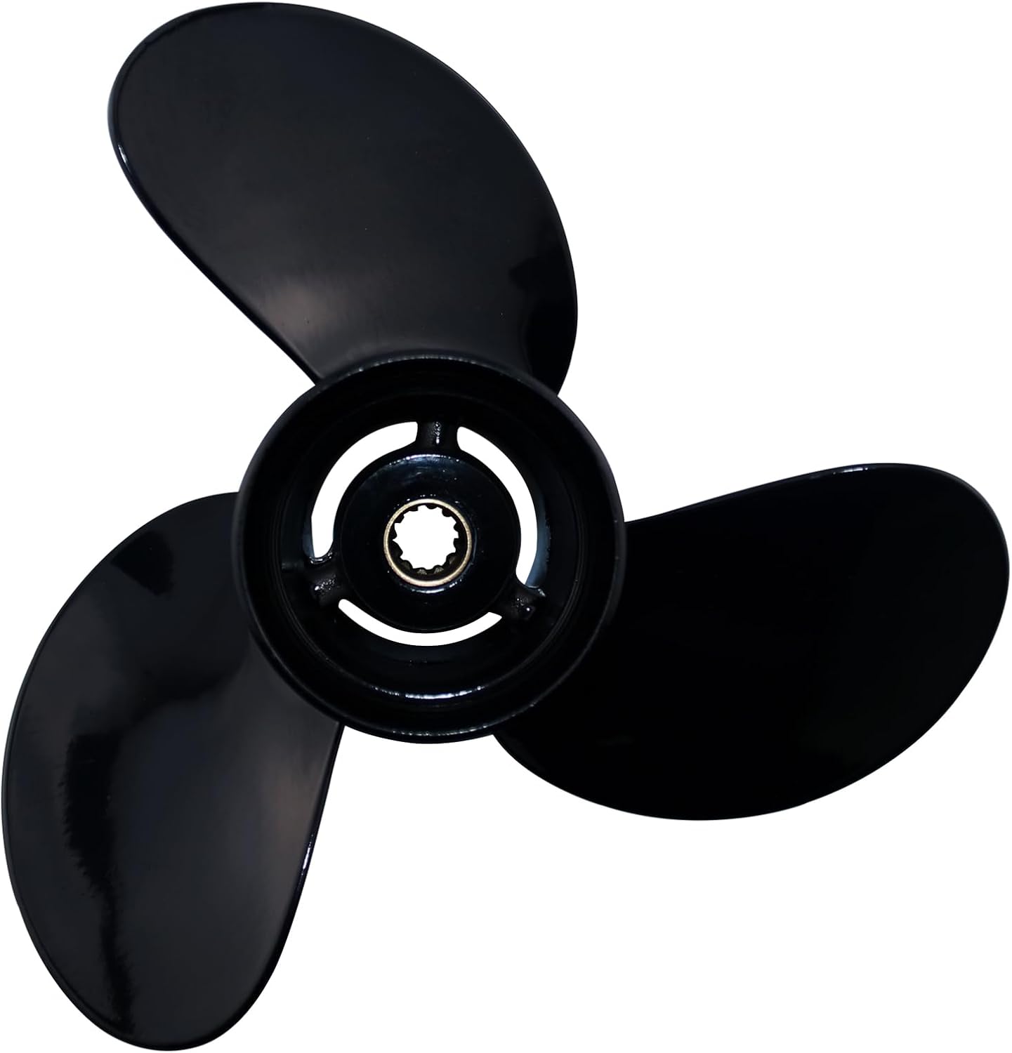 Captain Propeller 8.5x7.5 Fit Tohatsu Outboard Engine 8hp 9.8hp MFS8/9.8 NSF8/9.8 12 Tooth Spline 3B2B64515-1