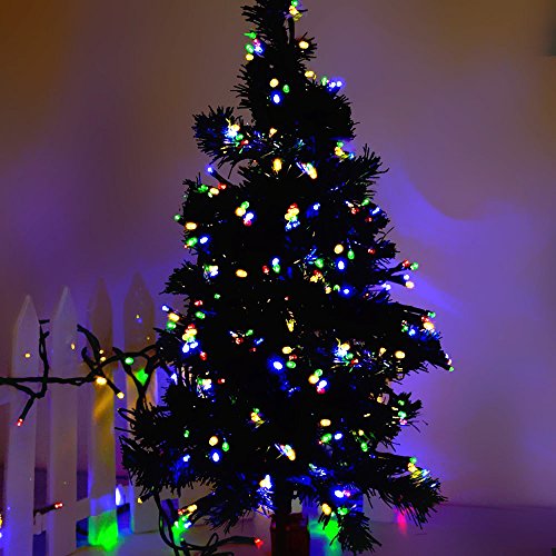 Solarmks Solar Christmas Lights 2 Pack Solar String Lights 72Ft 200 Led 8 Modes Waterproof Solar Fairy String Lights For Outdoor, Gardens, Homes, Wedding, Christmas Party,Xmas Tree (Multi-Color) #TOP3