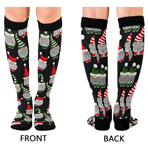 Image of Fisyme Socks for Women Men, Warm Comfort Athletic Crew Running Hiking Cycling Compression Socks