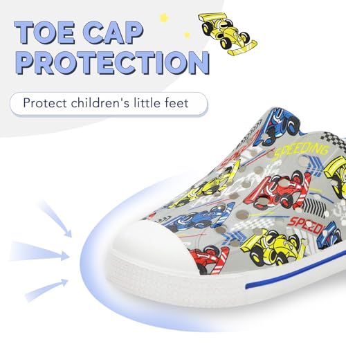 Image of EUXTERPA Toddler Water Shoes Boys Girls Summer Shoes | Kids Sandals Boys Girls Lightweight Slip On Shoes Children Breathable Quick Dry Pool Beach Sneakers