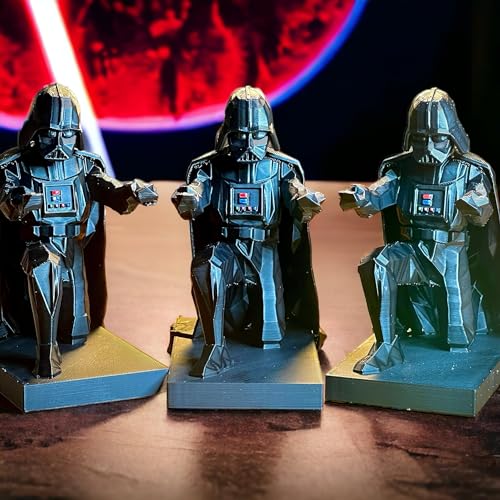 Amazon.com: Marbol Art Darth Vader Pen Holder, Hand-Painted Desk