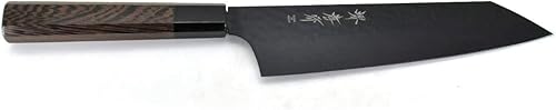 Miniatura 2 de Sakai Takayuki /KUROKAGE Series VG-10 Kengata Gyuto (Cuchillo de Chef) 190 mm/7.5" Negro