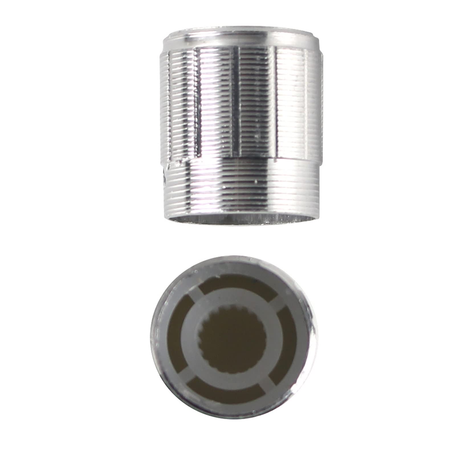 Juego de 5 potenciómetros WH148, 15mm, 3 Pines, Juego de potenciómetros lineales con Tapa de Perilla de aleación de Aluminio Plateado, 1K, 5K, 10K, 20K, 50K, 100K, 250K, 1M (Size : 1M Ohm)