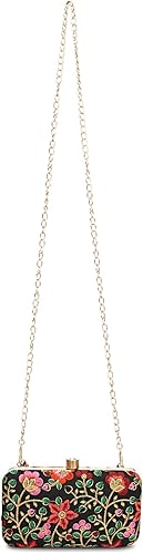 Miniatura 2 de LONGING TO BUY Bolso de mano de diseñador hecho a mano en caja - Bordado de zari para mujer