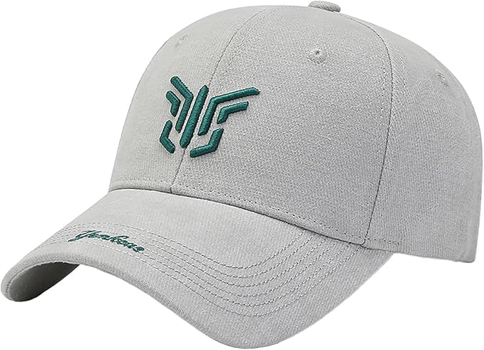 TASVAOUnisex Adjustable Baseball Cap for Men, Casual Outdoor and Hip Hop Wear, Breathable Cotton Trucker Hat with Stylish Embroidery for Summer Sports