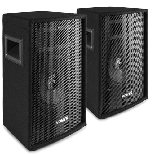 Vonyx SL6 PA Coppia di Altoparlanti da 6 Pollici 150 Watts, Altoparlanti passivi a 2 Vie per DJ,...