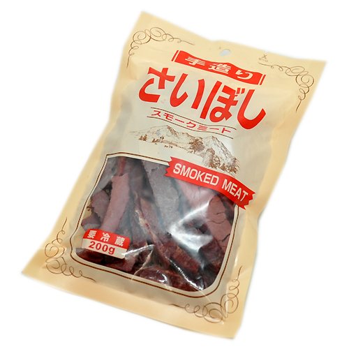 Amazon.co.jp: さいぼし 馬肉燻製品[馬肉・桜肉・おつまみ・珍味