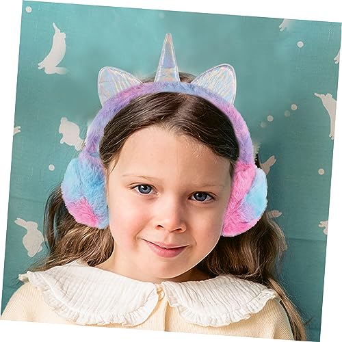 Orejeras de unicornio GALPADA protector auditivo infantil para invierno 2