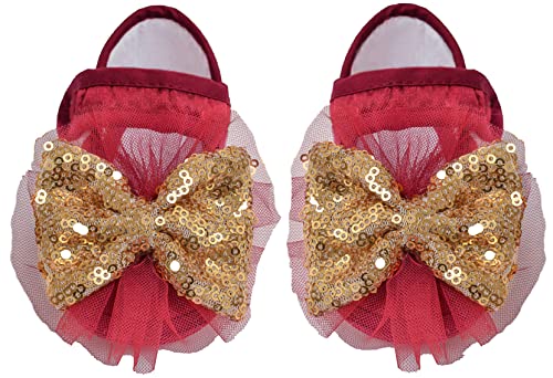 Lilax Baby Girl Newborn Lace Princess Wedding Party Dress Gown 4 Piece Deluxe Set4