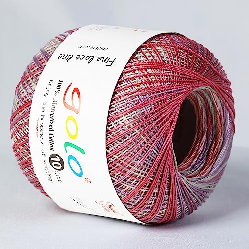 golo Crochet Thread Size 10 Yarn for Hand Knitting Crochet Yarn - Image 2