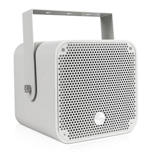 Haut-parleur coaxial certifié IP55 Sound Town TITAN-5G gris 12,7 cm avec support en U robuste
